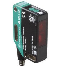 Лазерный датчик расстояния Pepperl Fuchs OQT350-R201-2EP-IO-V31-L