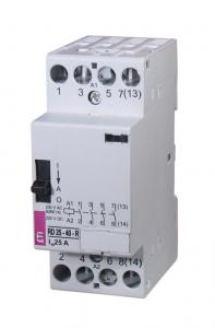 Контактор R 25-04-R 230V AC 25A (AC1) с ручн.управлением