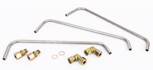 Комплект импульсных трубок для регулятора AFPQ-4/VFQ 2 при монтаже на подающем трубопроводе Ду 200 мм