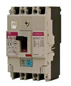 Авт. выключатель EB2S 160/3HA 100A (40kA, (0.63-1)In/фикс.) 3P