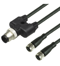 Y-образный разветвитель Pepperl Fuchs V3-GM-BK1,5M-PUR-U-T-V1-G