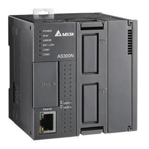 Процессорный модуль AS300, 128K шагов, без встроенных I/O, Ethernet, 2xRS485, mini USB, micro SD, 2 