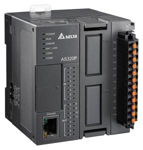 Процессорный модуль AS300, 128K шагов, 8DI/12DO (PNP), Ethernet, 2xRS485, mini USB, micro SD, 2 слот