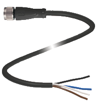 Соединительный кабель Pepperl Fuchs V1-G-BK2M-PVC-U