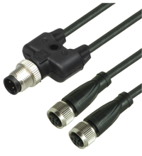 Y-образный разветвитель Pepperl Fuchs V1-G-BK0,6M-PUR-U-T-V1-G