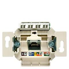 UAE РОЗЕТКА 1X8POLE UTP RJ45 CAT6 A
