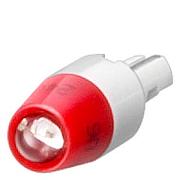 ACCESSORY / SPARE PART КРУГЛ., 22MM/SQUARE, 26X26MM: LED SUPER-BRIGHT LAMPS, WEDGE-BASE WEDGE-BASE W2 X 4.6D RATED VOLTAGE 28V AC/DC WHITE