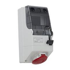 P17Щит.5мод. с блок. 16А 3К+H+З 380В IP44
