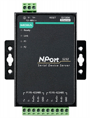 NPort 5232 2 Port RS-422/485, без адаптера питания