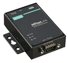 Ethernet сервер последовательных интерфейсов (усовершенствованный), 1xRS-232/422/485, с адаптером пи