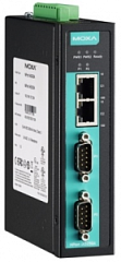 Ethernet сервер последовательных интерфейсов, MQTT, 2xRS-232/422/485, 8xDI, 4xDO, с каскадированием 