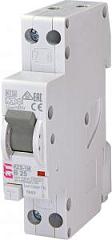 Диффер. автоматический выкл. KZS-1M B 25/0,01 тип A (6kA) (нижн. подключ.)