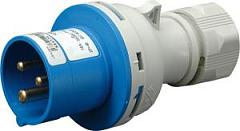 Вилка кабельная EV-1653 IP44 (16A, 400V, 3P+N+PE)