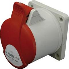 Розетка встраиваемая EER-1653 IP54 (16A, 400V, 3P+N+PE)