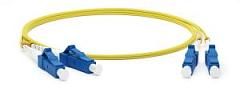 Патч-корд Hyperline FC-D2-9-LC/UR-LC/UR-H-15M-LSZH-YL FC-D2-9-LC/UR-LC/UR-H-15M 2x9/125 OS1/OS2 LC д