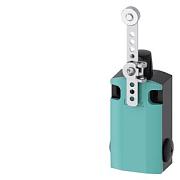 SIRIUS position switch Metal enclosure XL, 56 mm wide, with twist lever, adjustable-length with Grid hole, Stainless steel lever, stainless steel roll