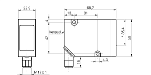 Датчик цвета Baumer FKDM 22P1911/S14F