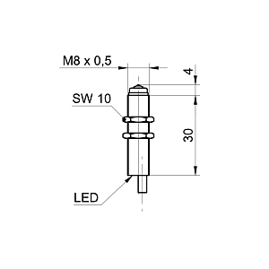 Прецизионный механический переключатель Baumer MY-COM L75P/200/L