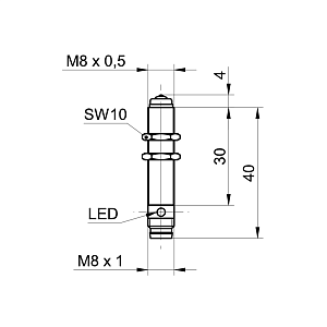 Прецизионный механический переключатель Baumer MY-COM L75P/S35L