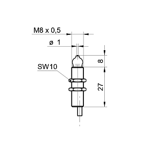 Прецизионный механический переключатель Baumer MY-COM M75P80