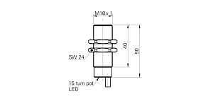 Оптический датчик Baumer FZAM 18P1155