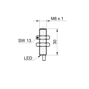 Магнитный датчик Baumer MFRM 08N3524/PL