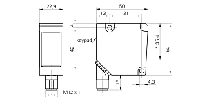 Датчик цвета Baumer FKDM 22P3902/S14F
