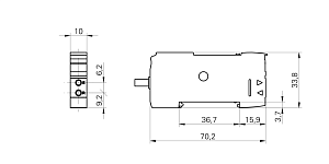 Усилитель для оптоволоконных датчиков Baumer FVDK 10P66YR