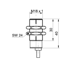 Магнитный датчик угловых перемещений Baumer MDRM 18U9524