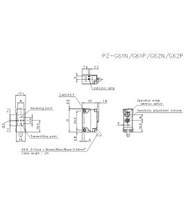 Оптический датчик KEYENCE PZ-G62P