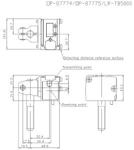 Оптический датчик расстояния KEYENCE LR-TB5000