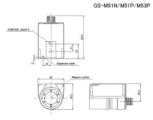 Замок безопасности KEYENCE GS-M53P