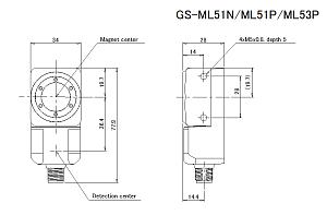 Замок безопасности KEYENCE GS-ML53P
