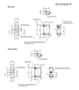 Оптический датчик KEYENCE PZ-G51N