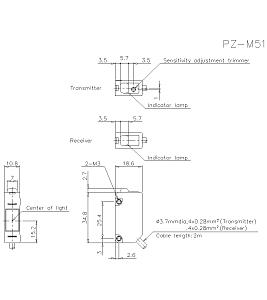 Оптический датчик KEYENCE PZ-M51