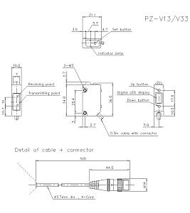 Оптический датчик KEYENCE PZ-V32