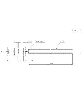 Оптоволоконный кабель KEYENCE FU-38H