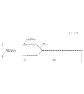 Оптоволоконный кабель KEYENCE FU-59