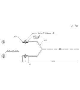 Оптоволоконный кабель KEYENCE FU-88