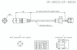 Кабель KEYENCE OP-88025