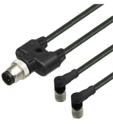 Y-образный разветвитель Pepperl Fuchs V3-WM-BK1,5M-PUR-U-T-V1-G